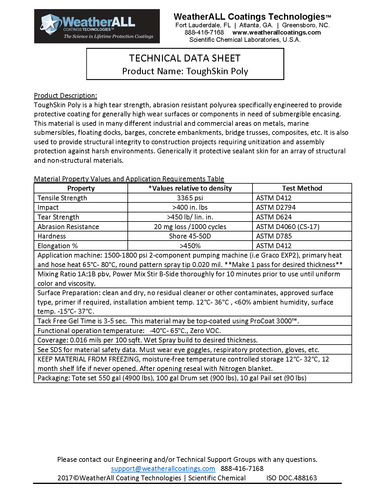 Polyurea Coatings